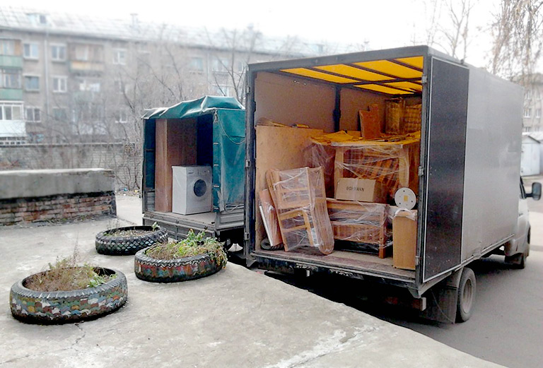 Грузовое такси газель для перевозки квартирного переезда из Новокузнецка в Петрова Вала