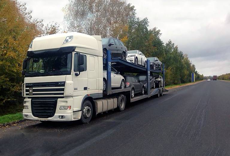 Заказ машины для транспортировки мебели : домашние вещи из Новосибирска в Пружаны